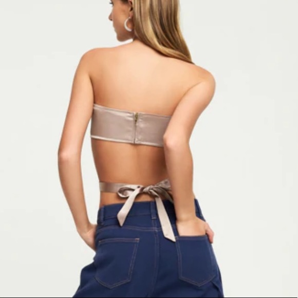 Lioness | Soho Satin Strapless Top - Picture 4 of 6